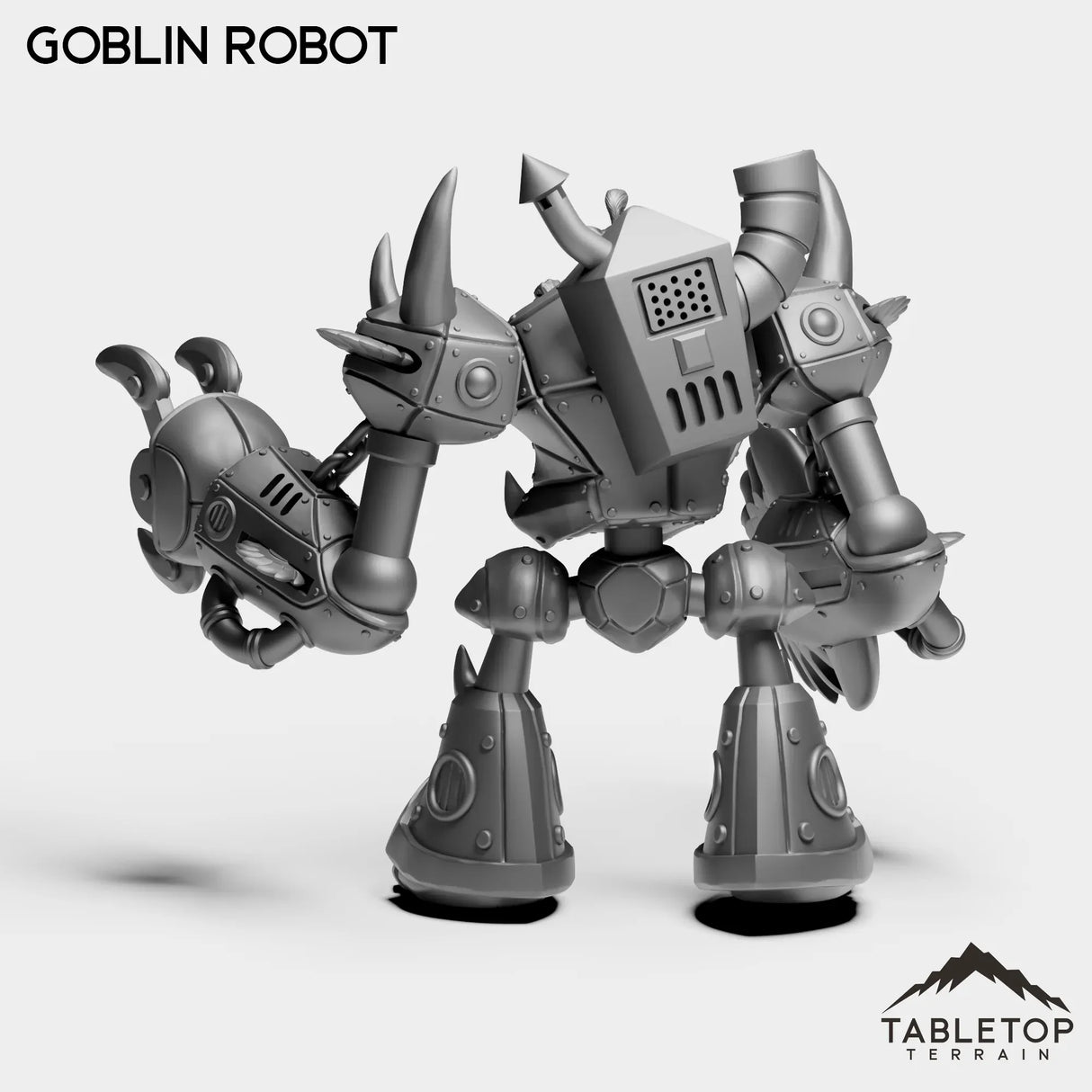 Tabletop Terrain Miniature Goblin Robot