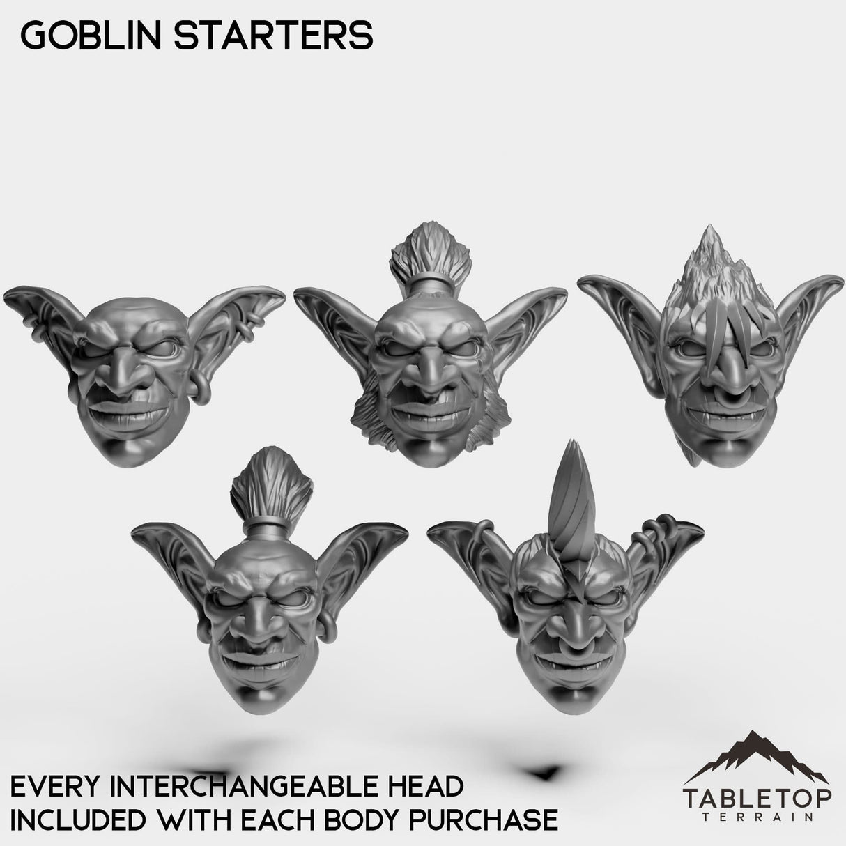 Tabletop Terrain Miniature Goblin Starters