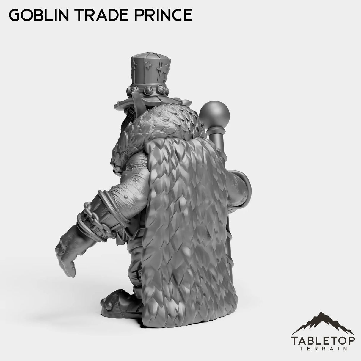 Tabletop Terrain Miniature Goblin Trade Prince
