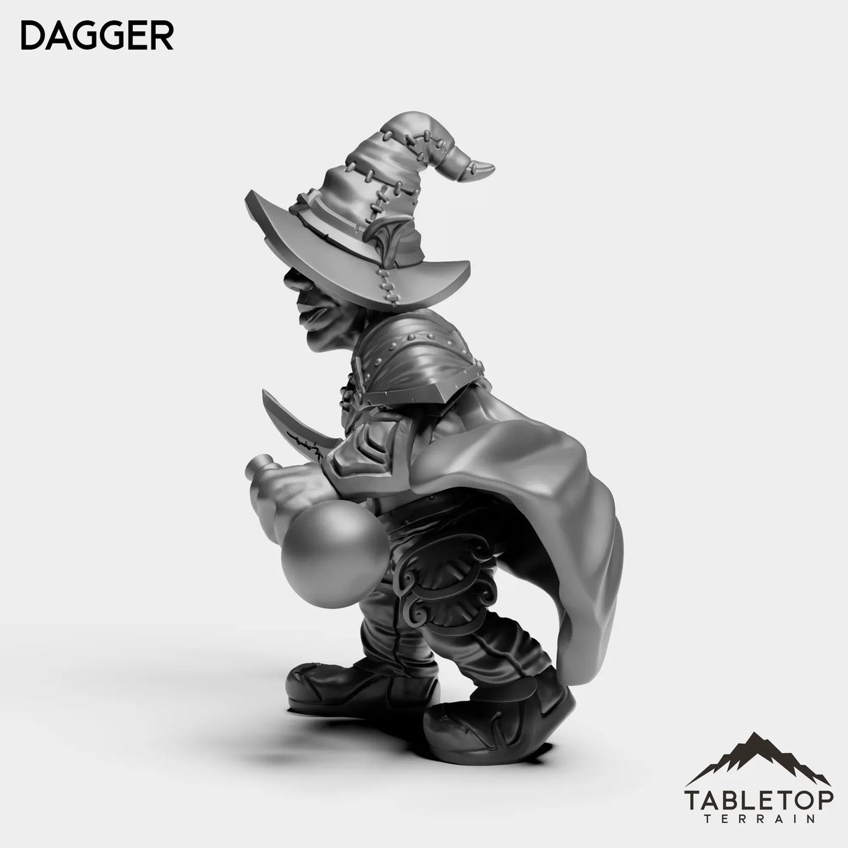 Tabletop Terrain Miniature Goblin Warlock