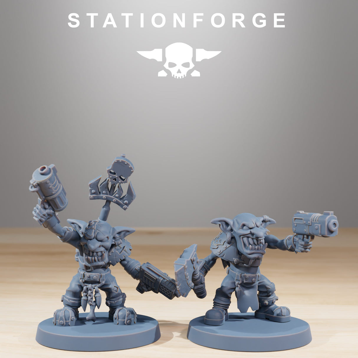 Tabletop Terrain Miniature Gobs Berserkers