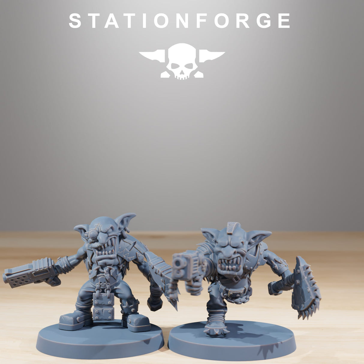 Tabletop Terrain Miniature Gobs Berserkers