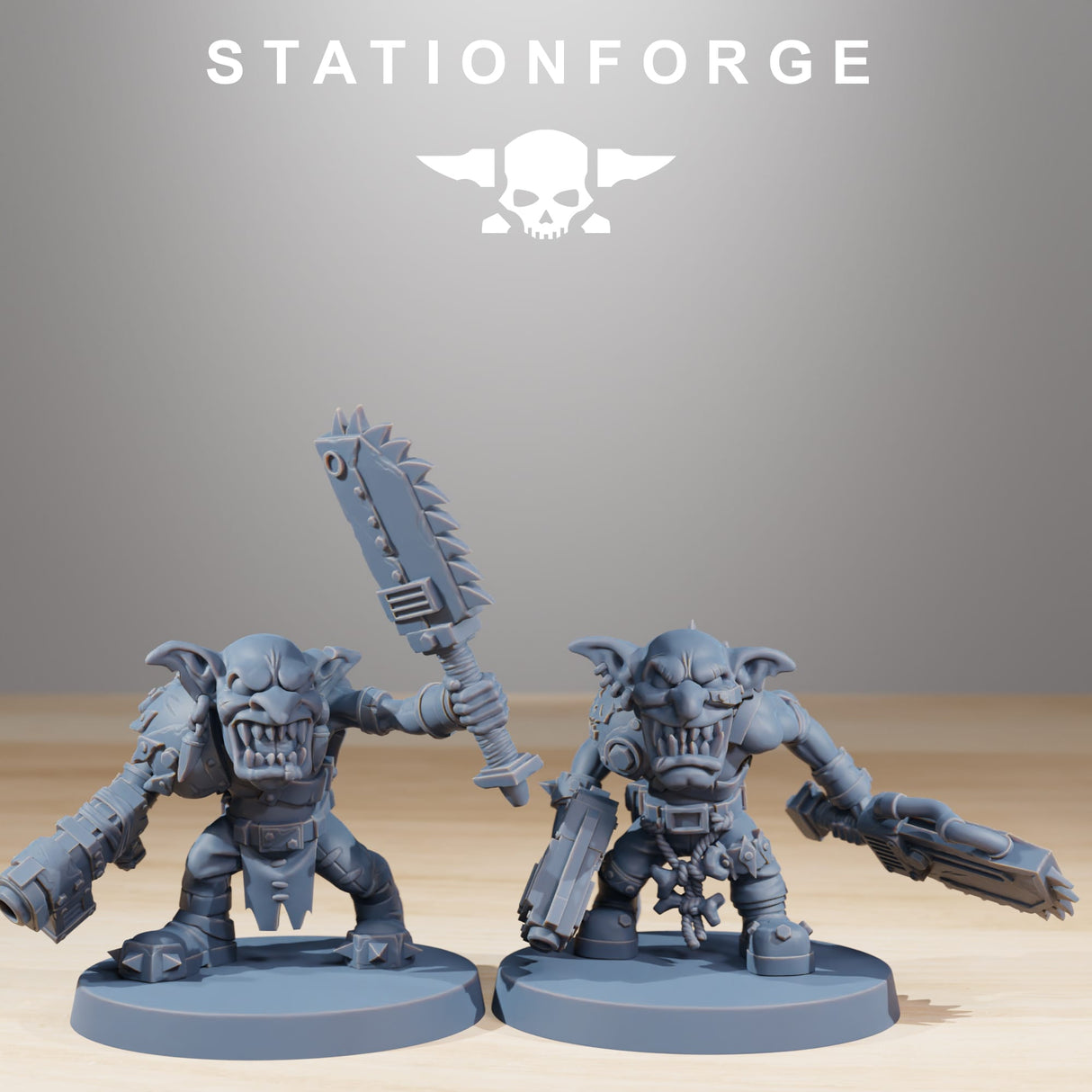 Tabletop Terrain Miniature Gobs Berserkers
