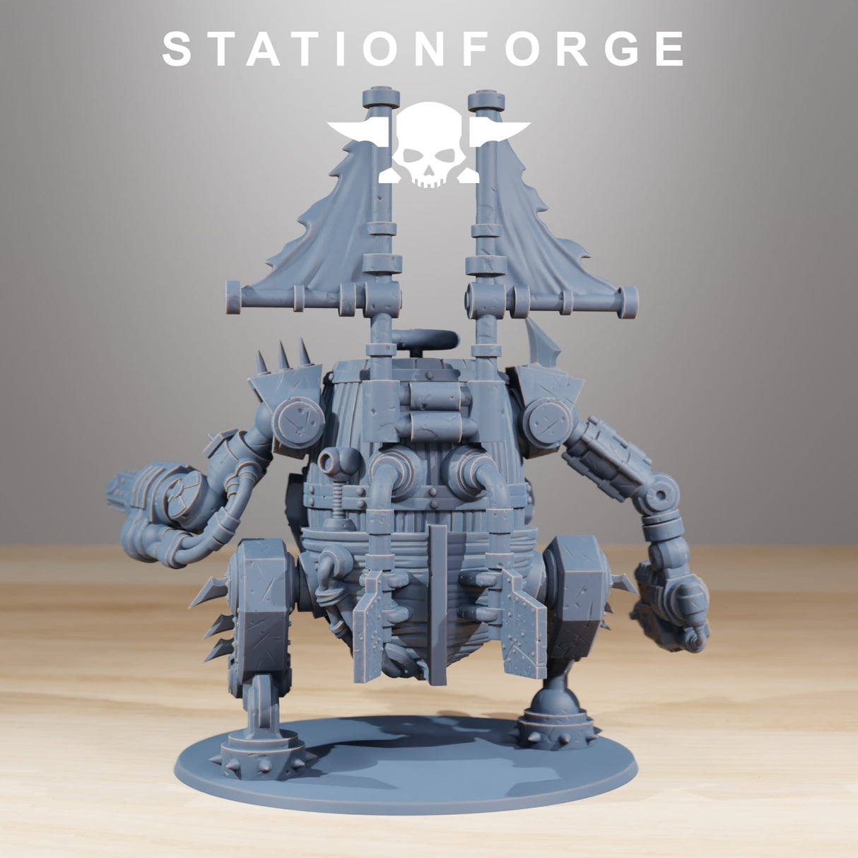 Tabletop Terrain Miniature Gobs Pirate Bots