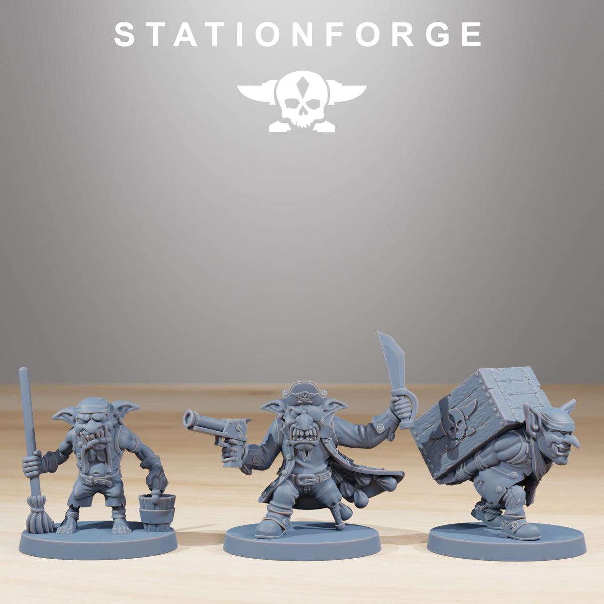 Tabletop Terrain Miniature Gobs Pirates