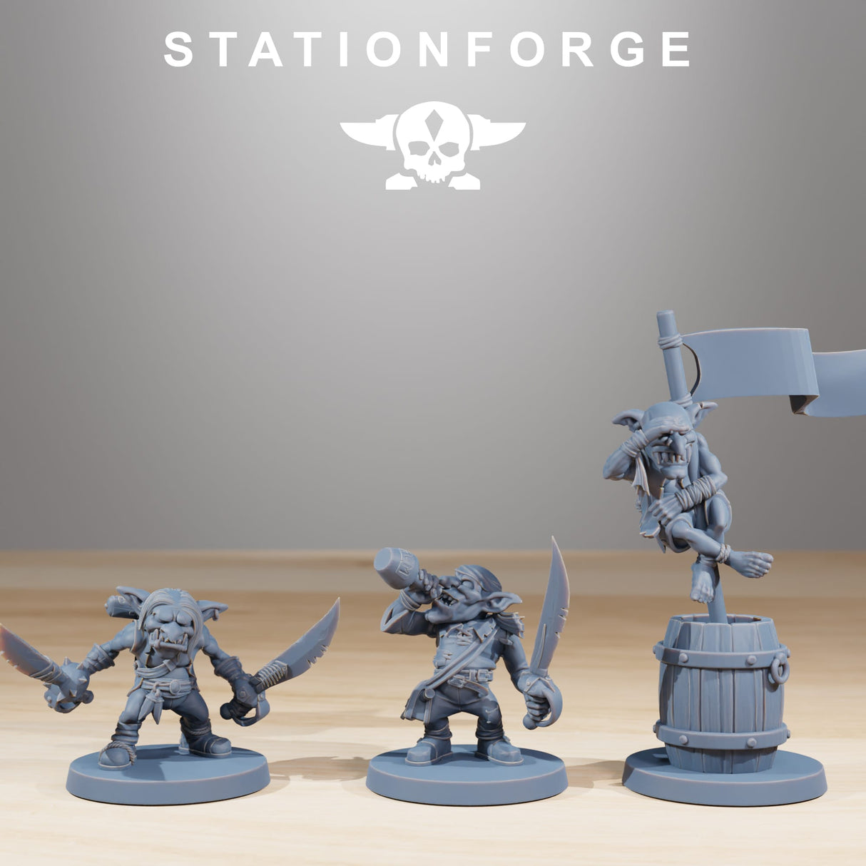 Tabletop Terrain Miniature Gobs Pirates