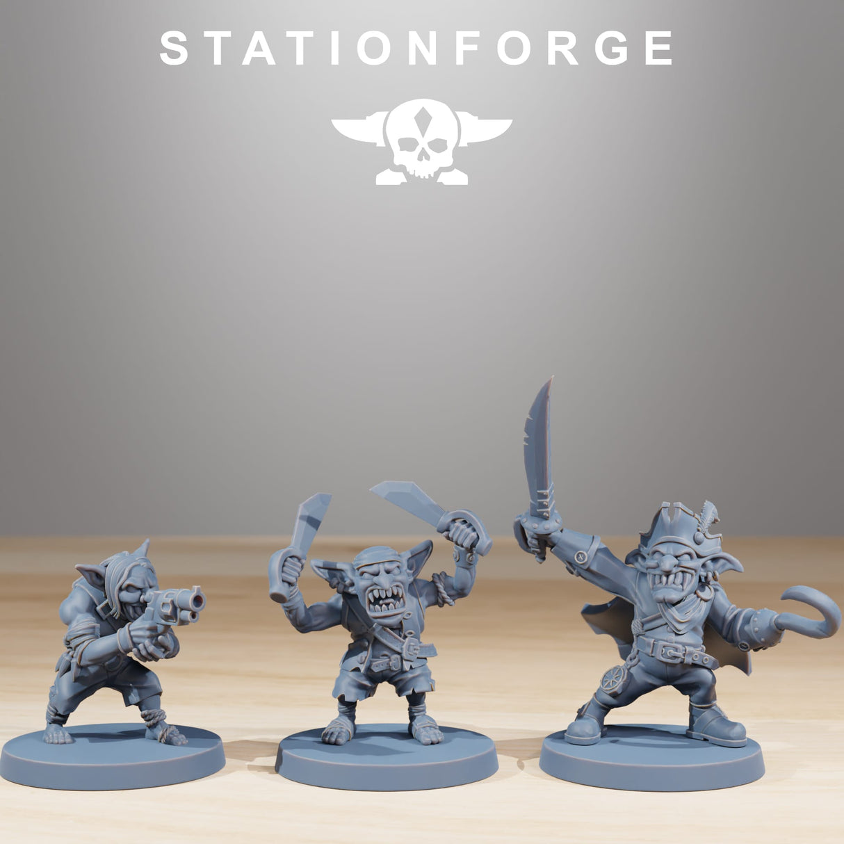 Tabletop Terrain Miniature Gobs Pirates