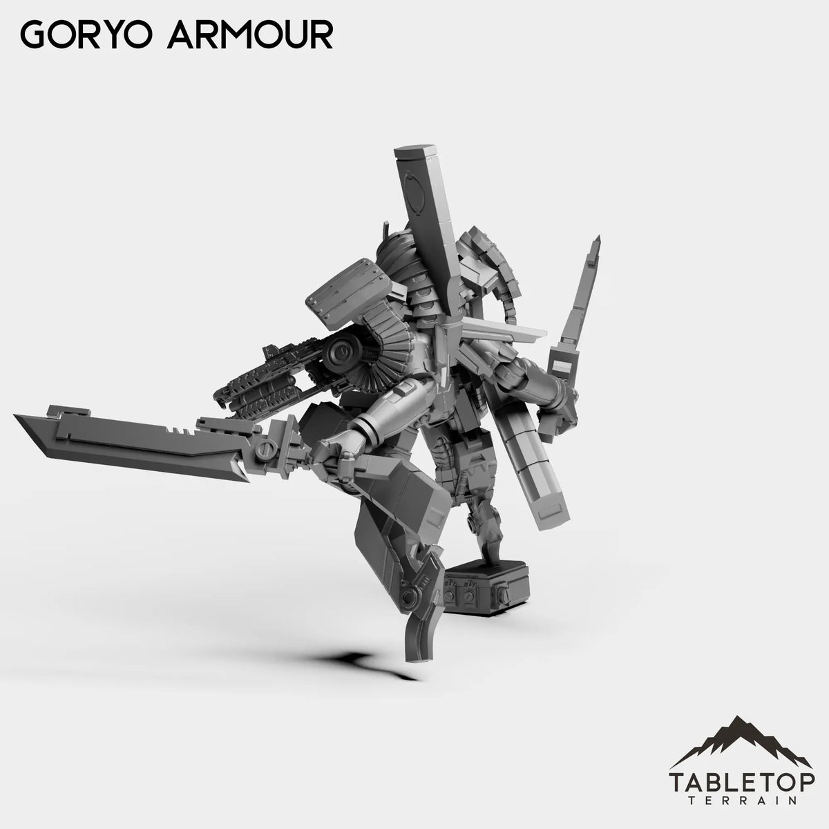 Tabletop Terrain Miniature Goryo Armour - Street Samurai