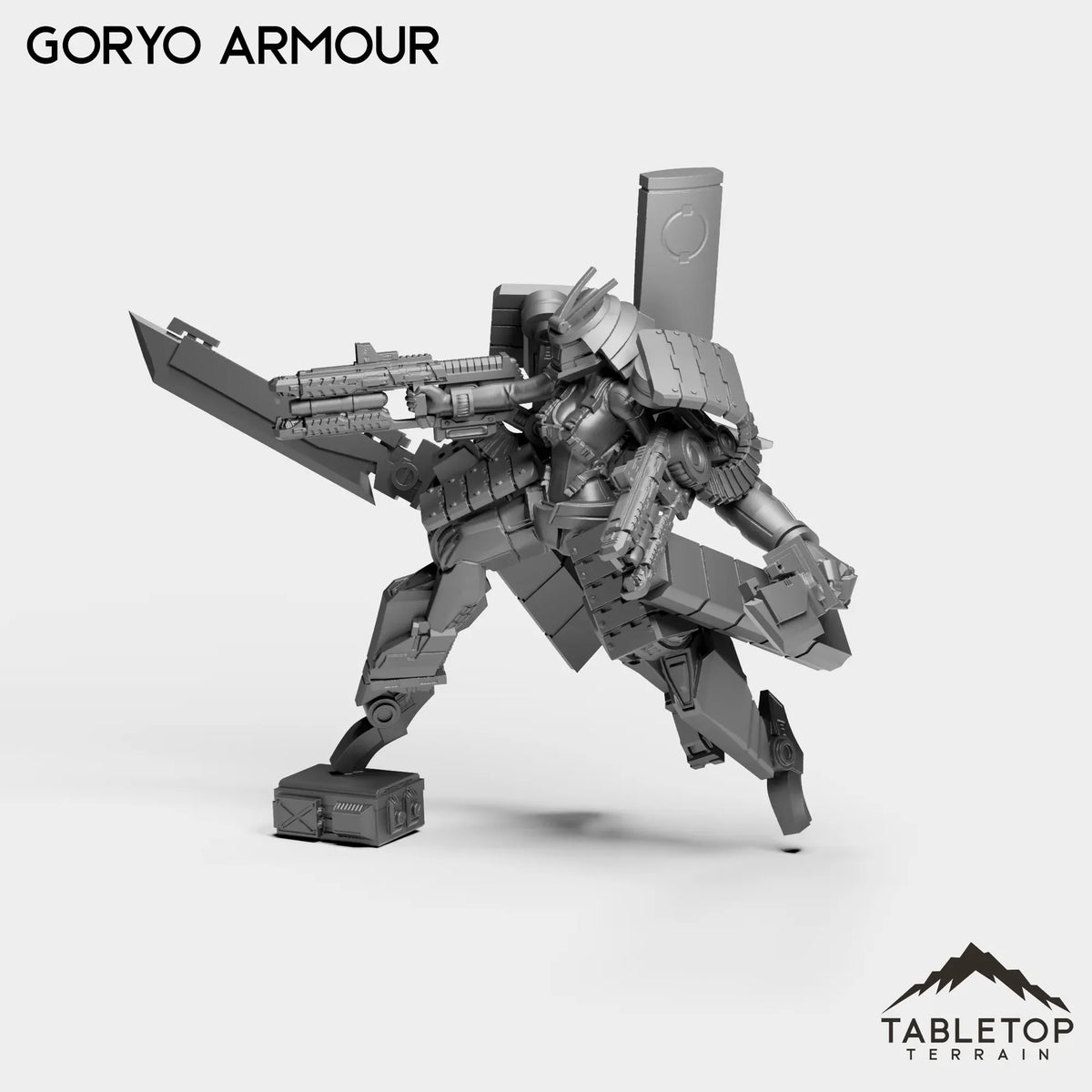Tabletop Terrain Miniature Goryo Armour - Street Samurai