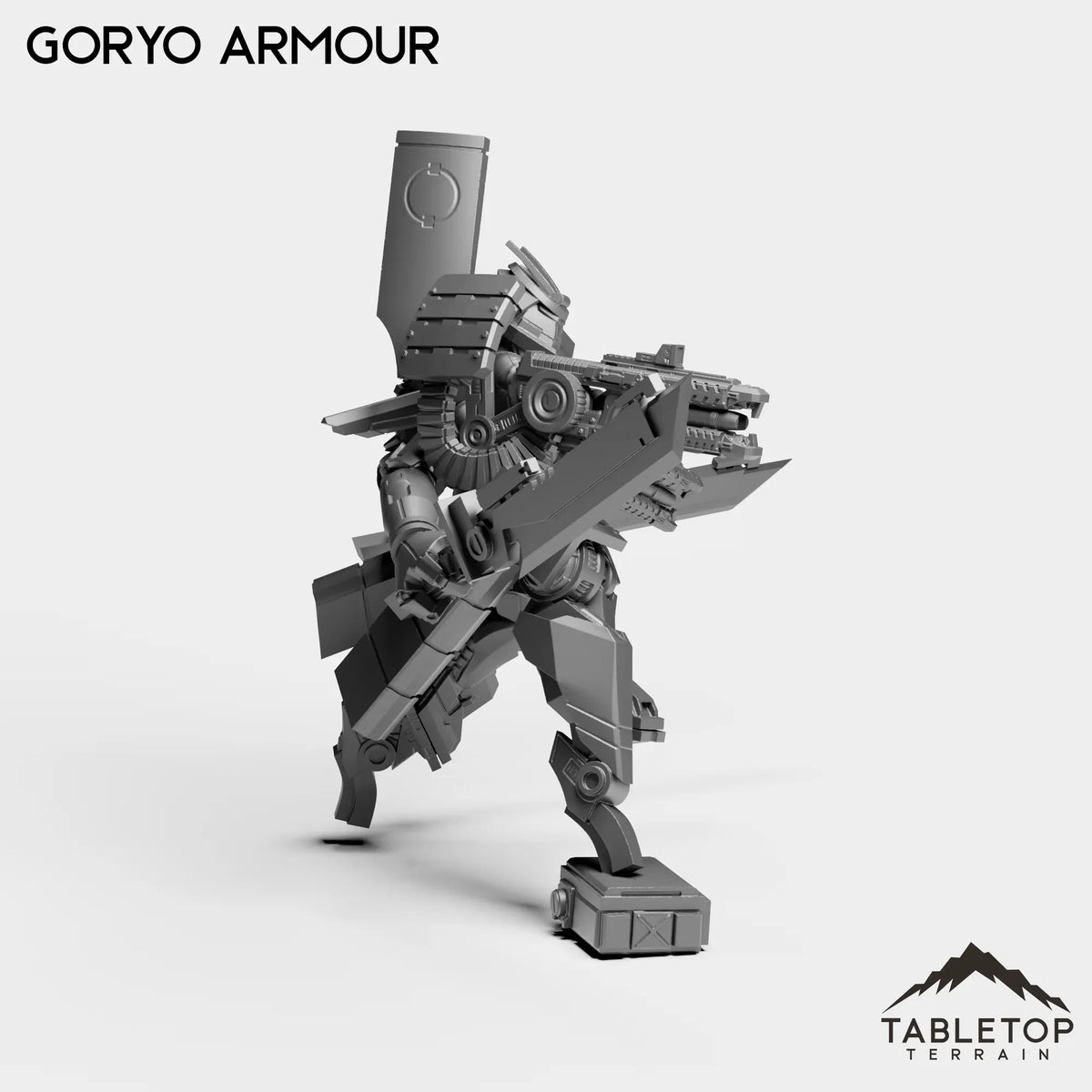 Tabletop Terrain Miniature Goryo Armour - Street Samurai