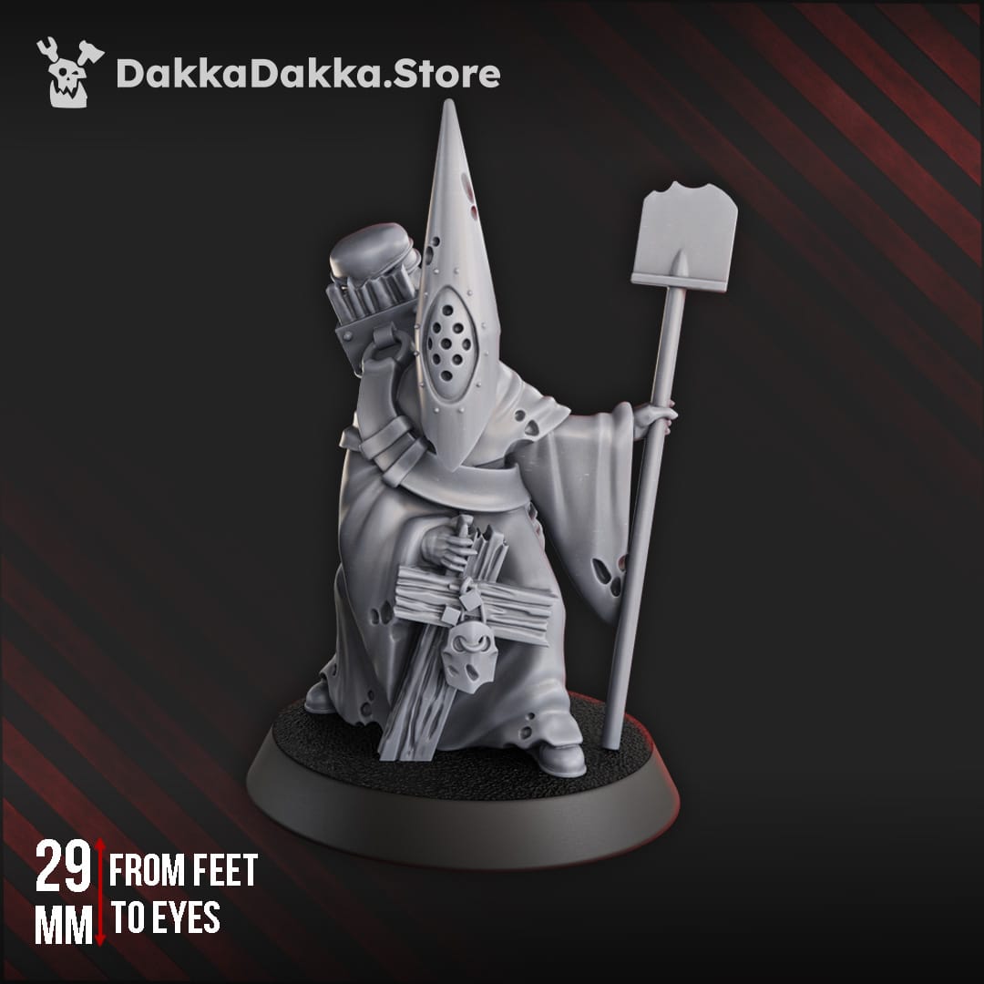 Tabletop Terrain Miniature Gravekeeper