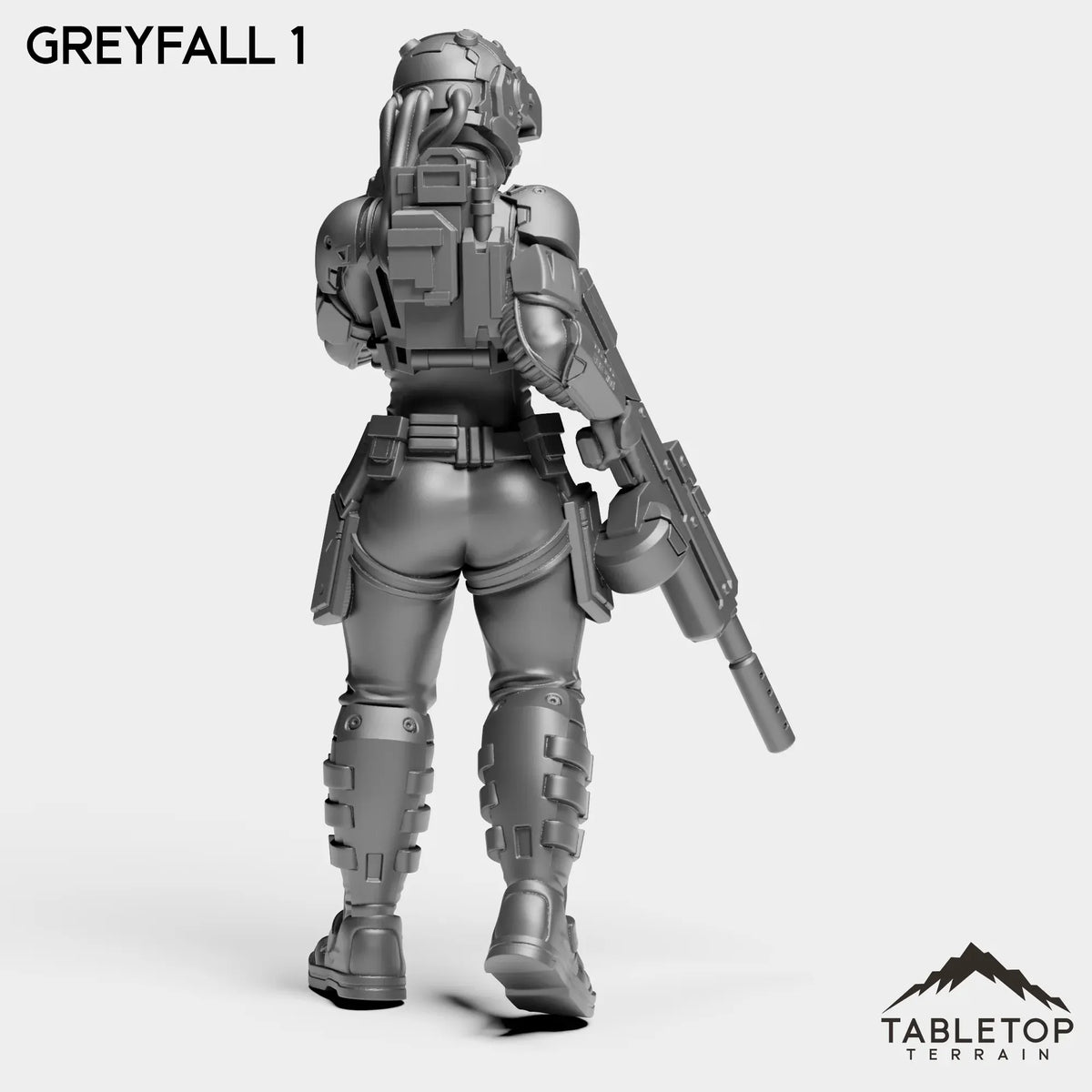 Tabletop Terrain Miniature Greyfall