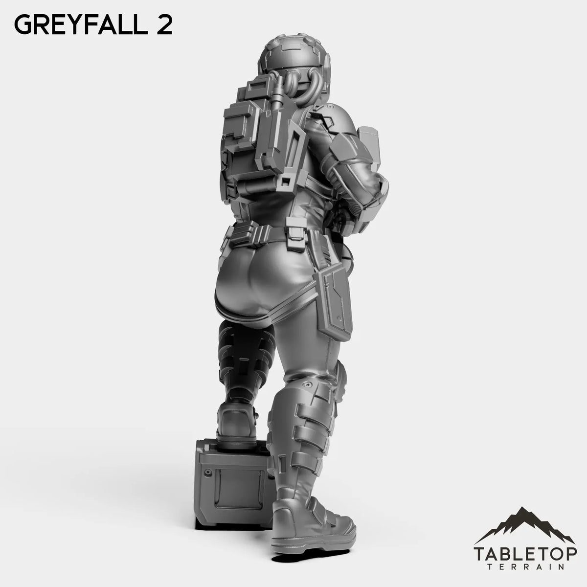 Tabletop Terrain Miniature Greyfall