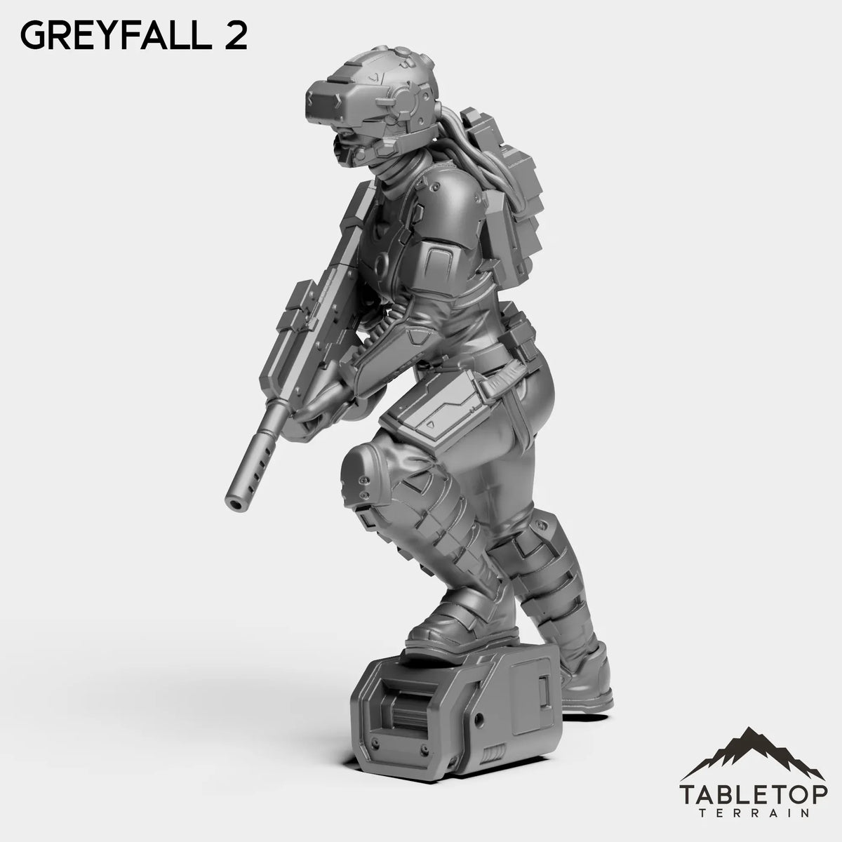 Tabletop Terrain Miniature Greyfall