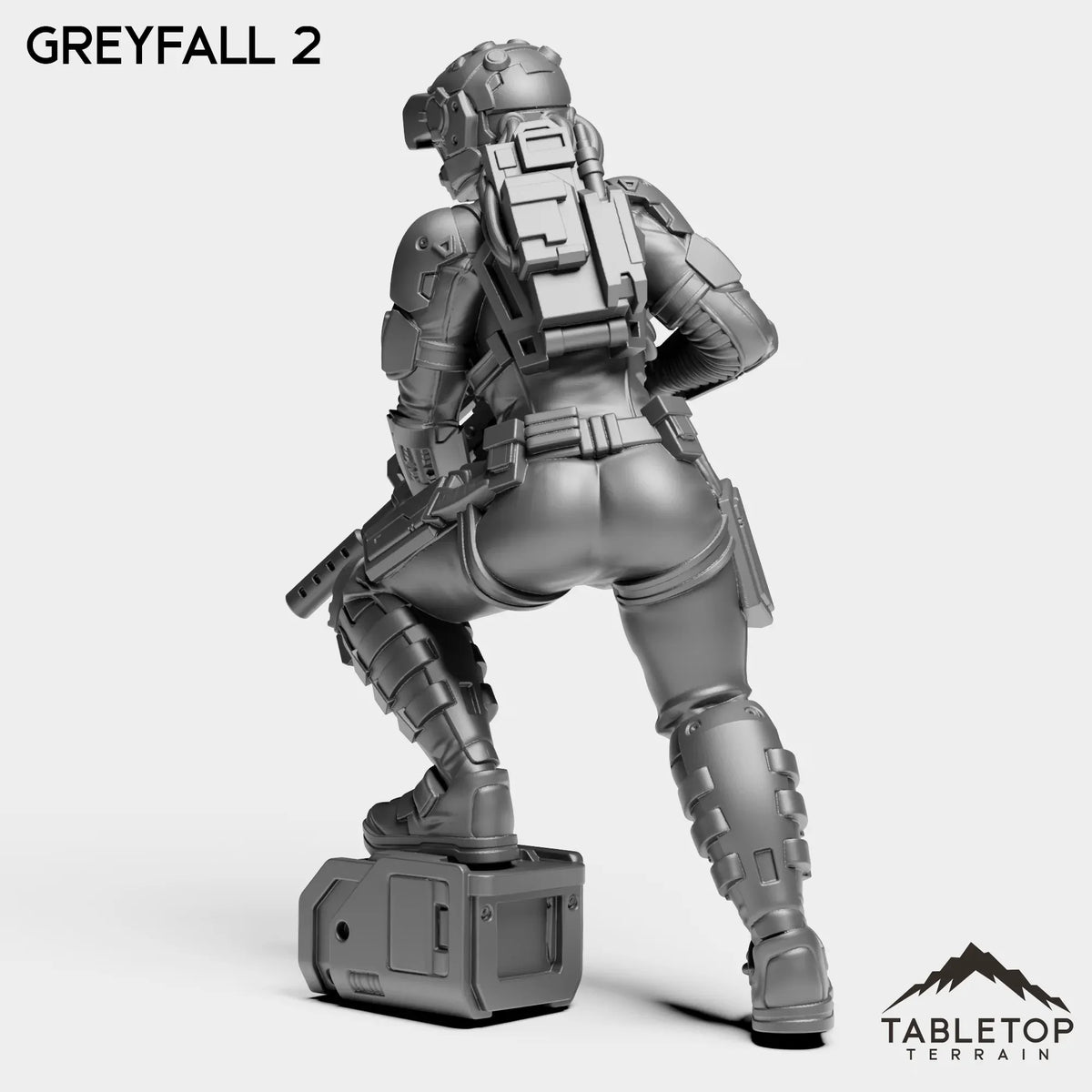 Tabletop Terrain Miniature Greyfall