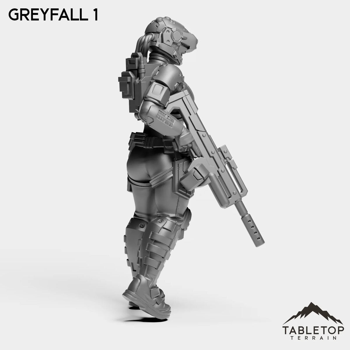 Tabletop Terrain Miniature Greyfall