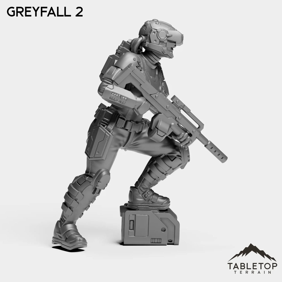 Tabletop Terrain Miniature Greyfall