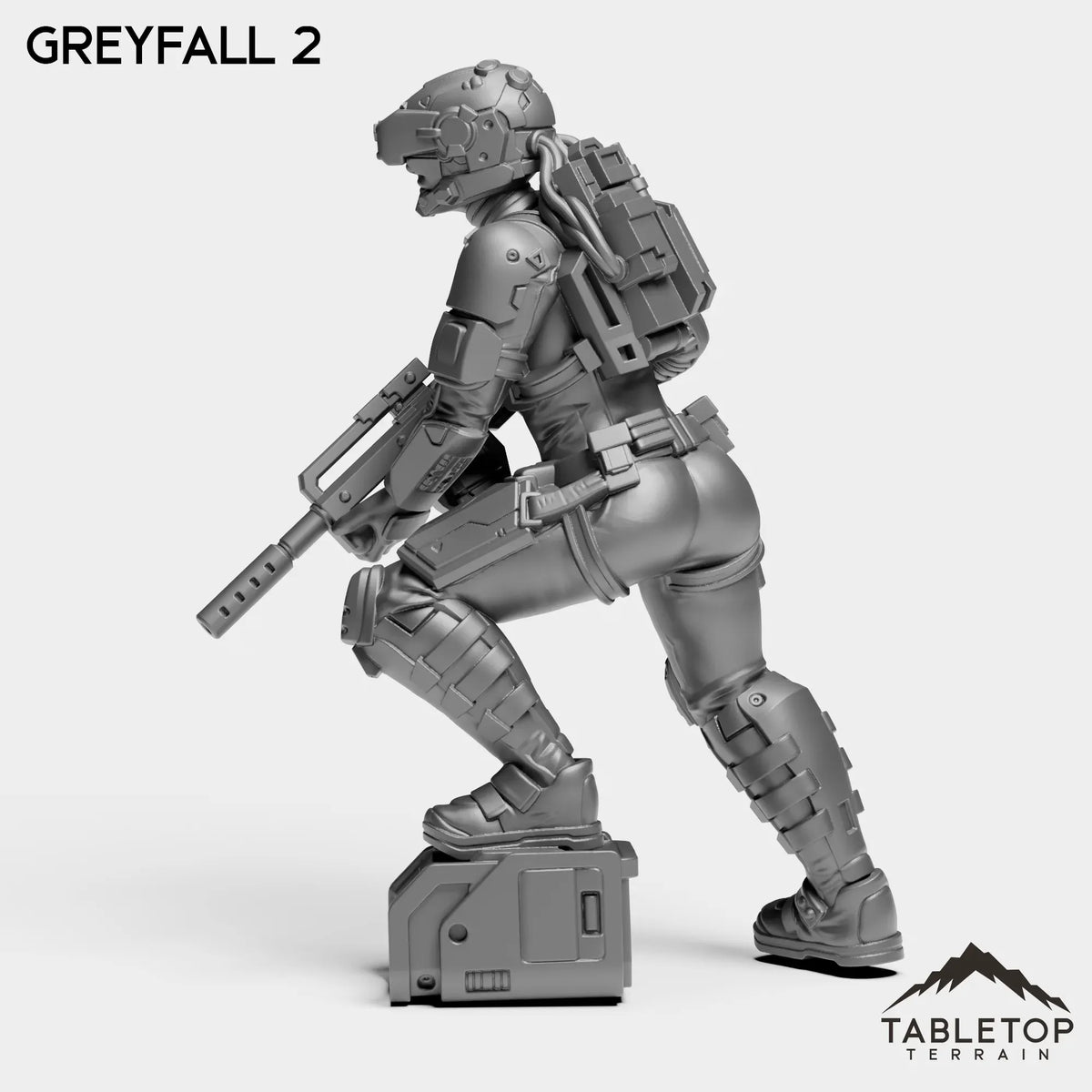 Tabletop Terrain Miniature Greyfall