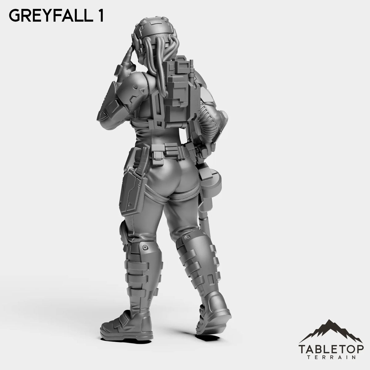 Tabletop Terrain Miniature Greyfall
