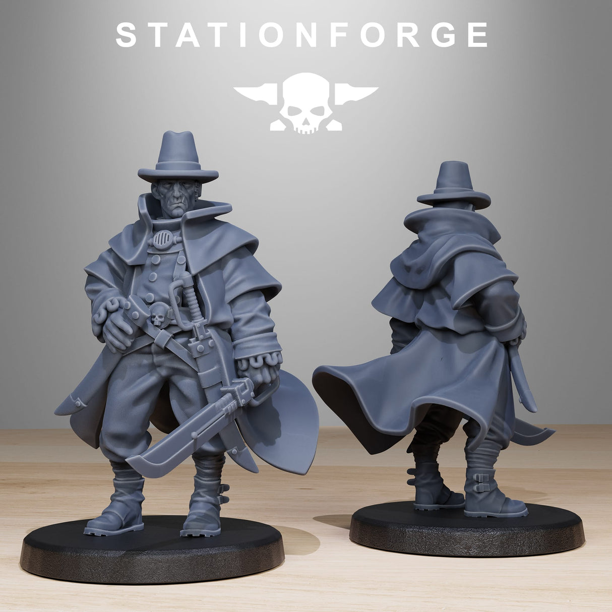 Tabletop Terrain Miniature GrimCorp Mercenaries