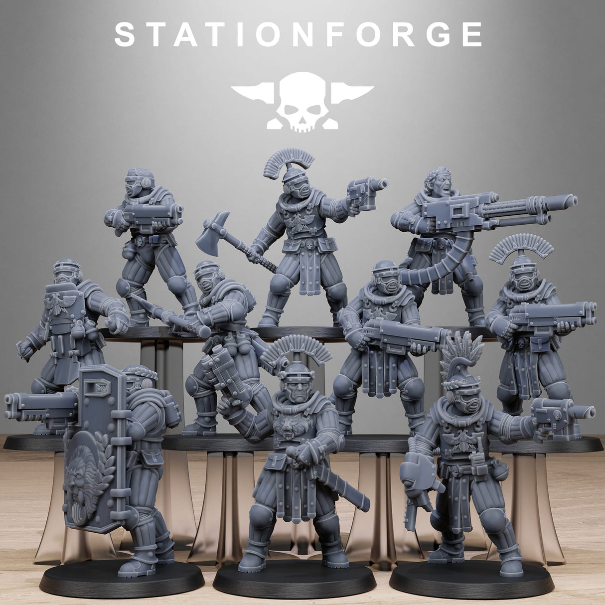 Tabletop Terrain Miniature GrimCorp Voidliners