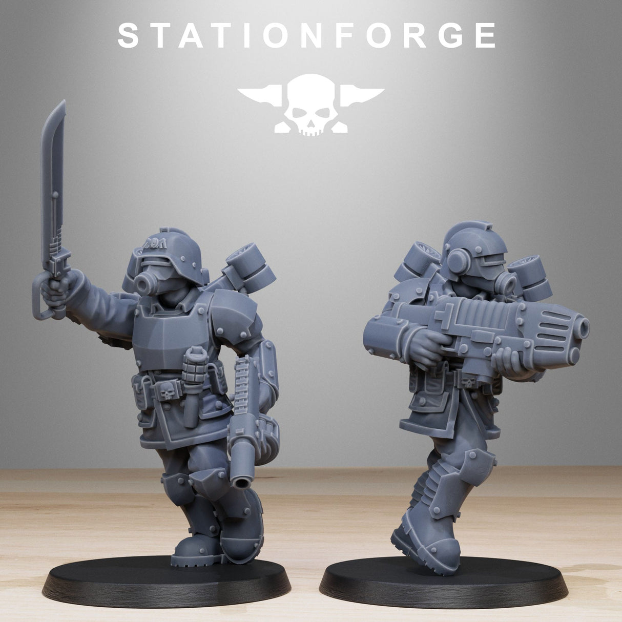 Tabletop Terrain Miniature GrimGuard Aero Troops