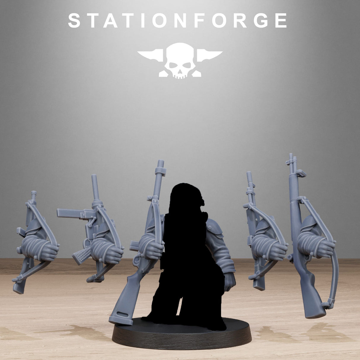 Tabletop Terrain Miniature GrimGuard American Weapon Pack