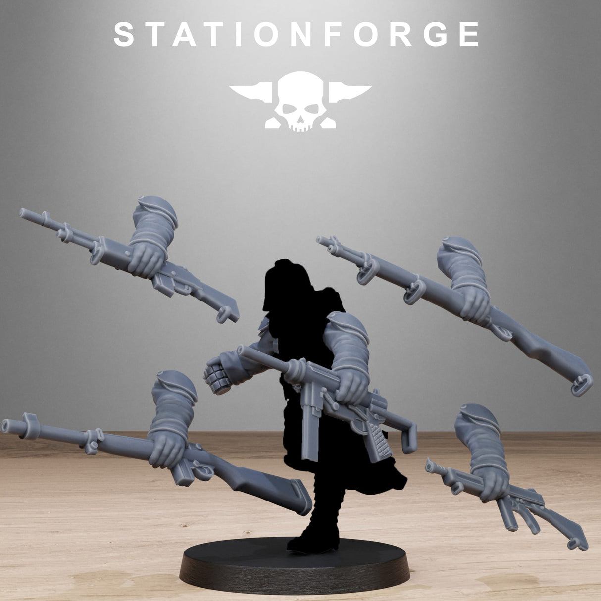 Tabletop Terrain Miniature GrimGuard American Weapon Pack