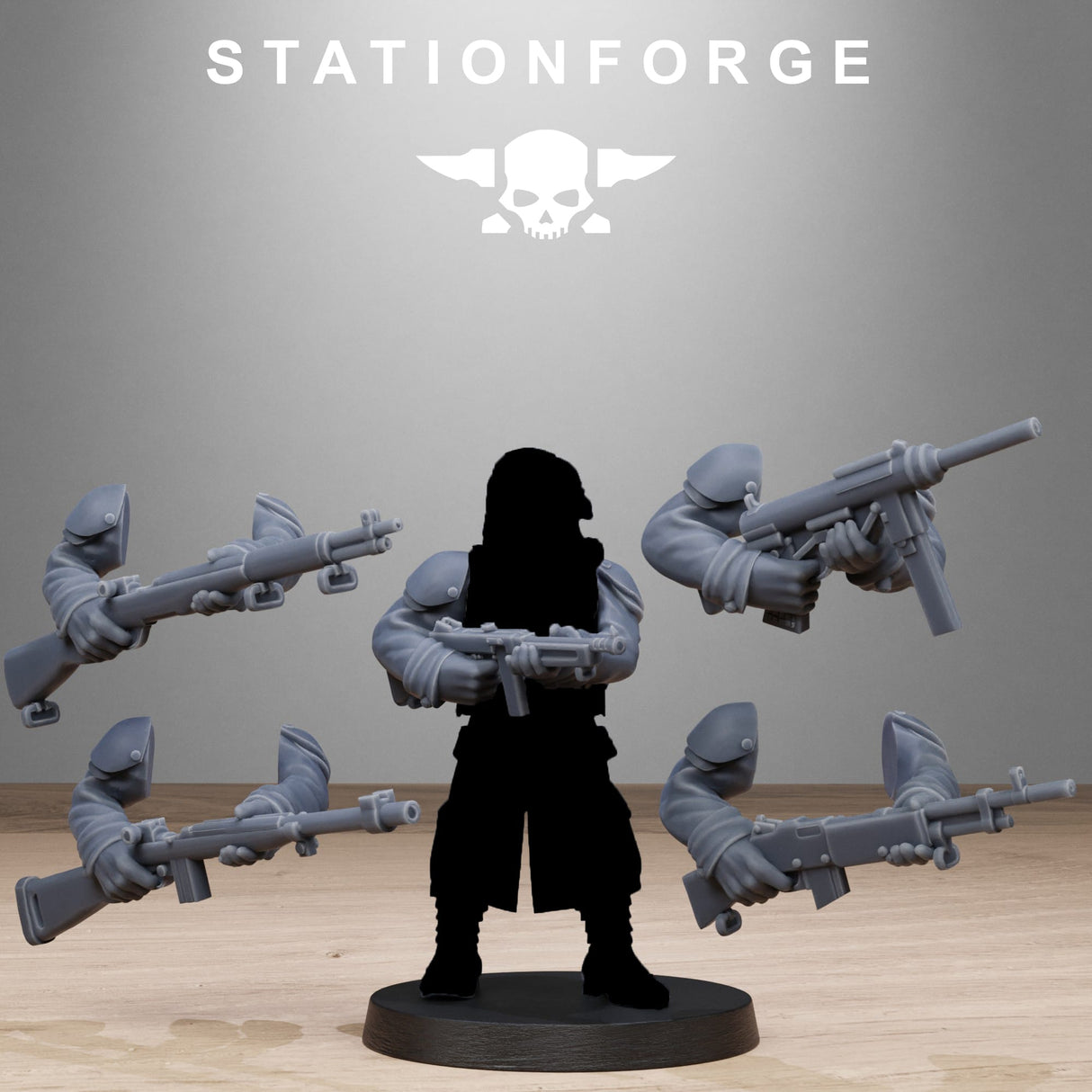 Tabletop Terrain Miniature GrimGuard American Weapon Pack