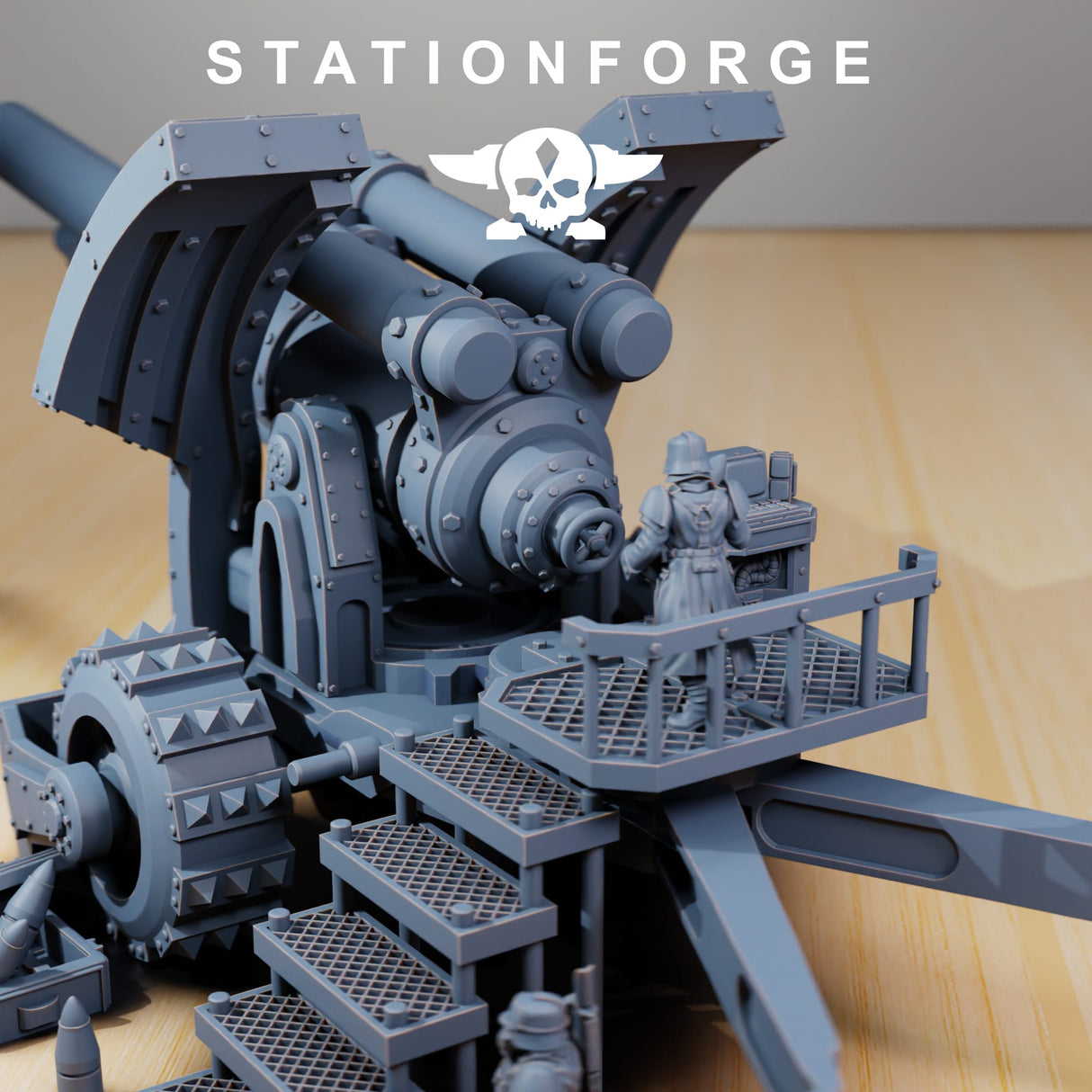 Tabletop Terrain Miniature GrimGuard - Artillery