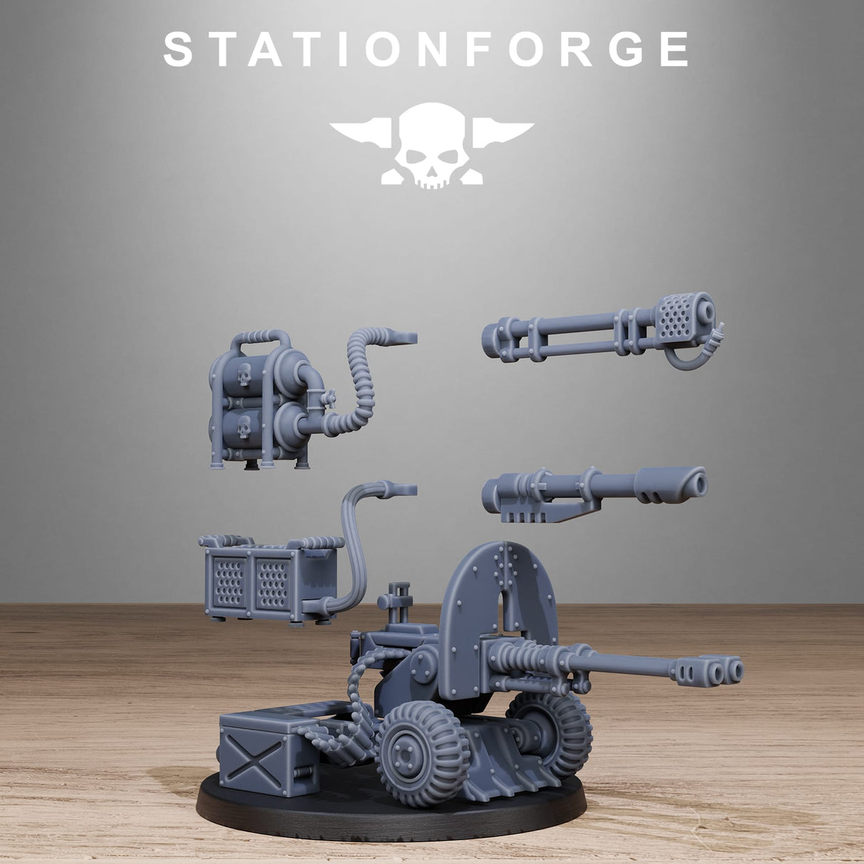 Tabletop Terrain Miniature GrimGuard Battle Weapons 2.0