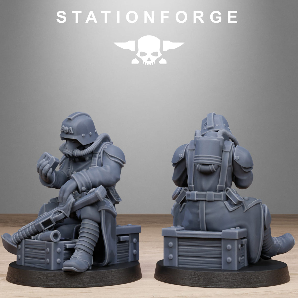 Tabletop Terrain Miniature GrimGuard Battlefront