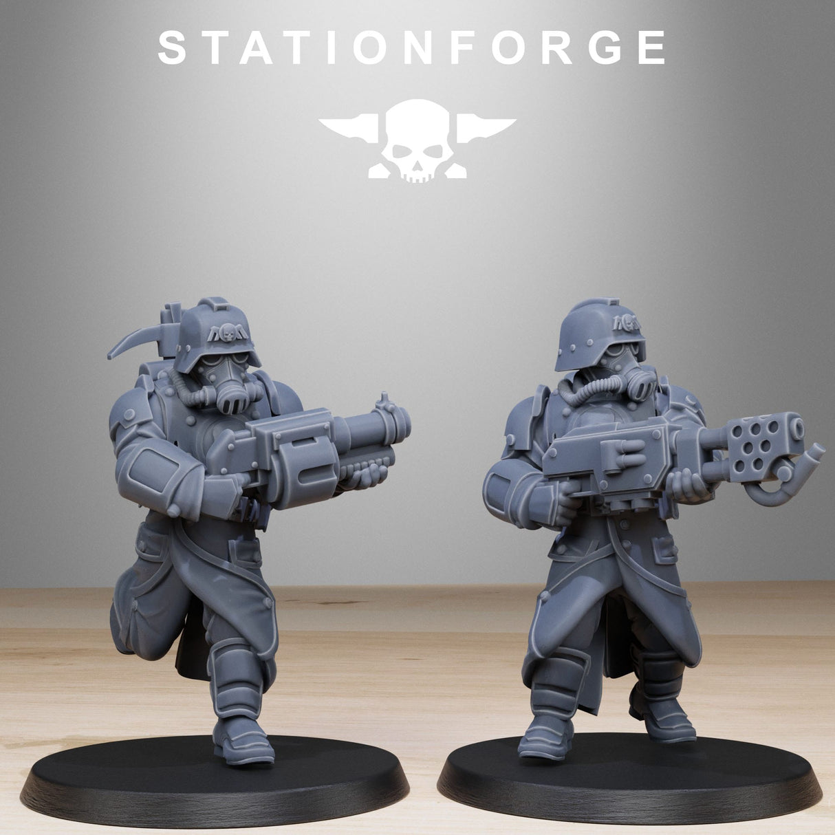 Tabletop Terrain Miniature GrimGuard Bombardiers