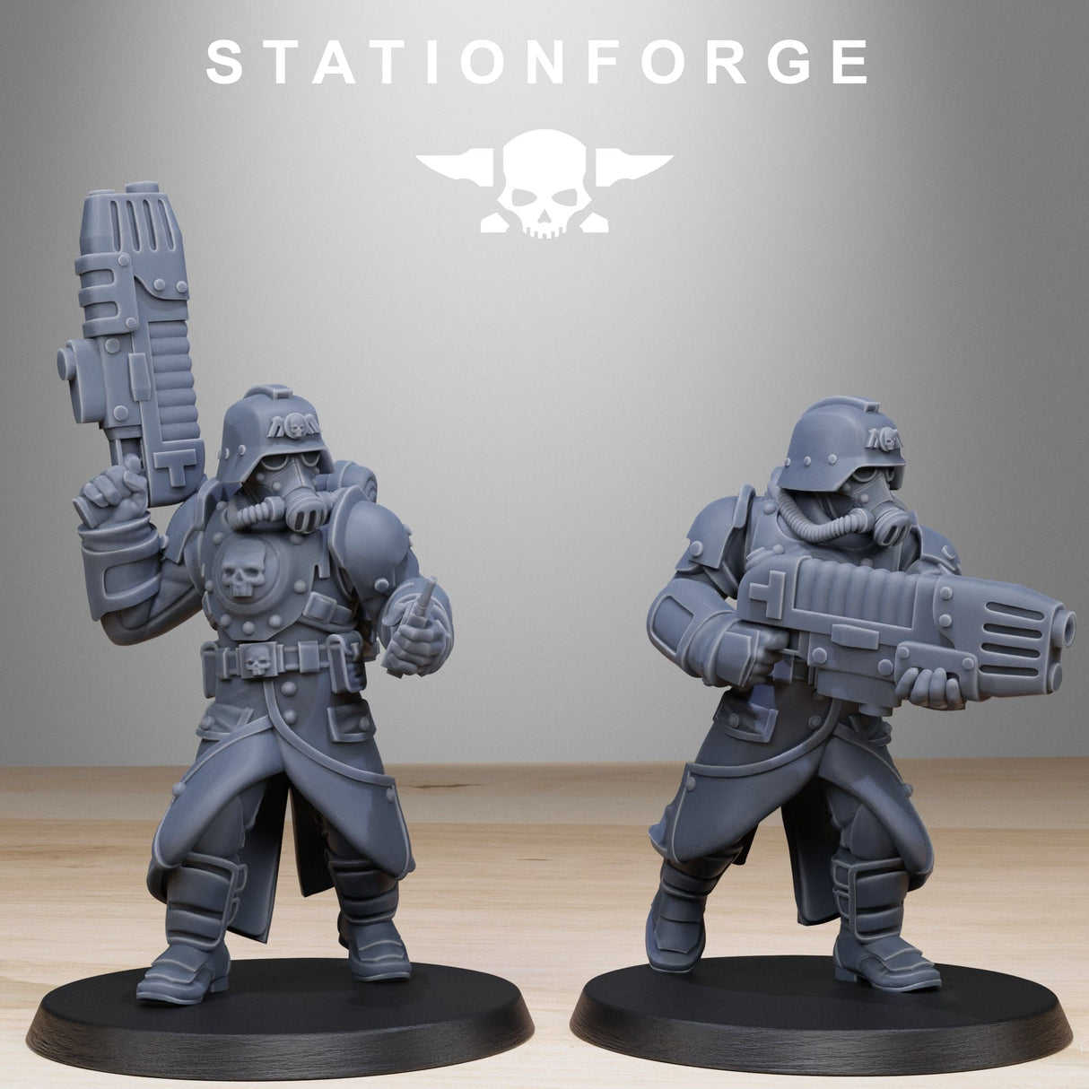 Tabletop Terrain Miniature GrimGuard Bombardiers