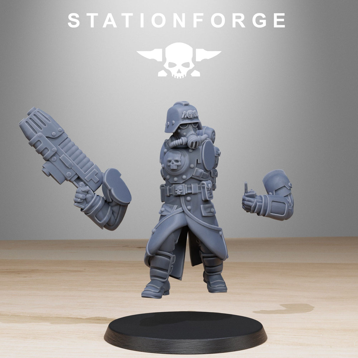 Tabletop Terrain Miniature GrimGuard Bombardiers
