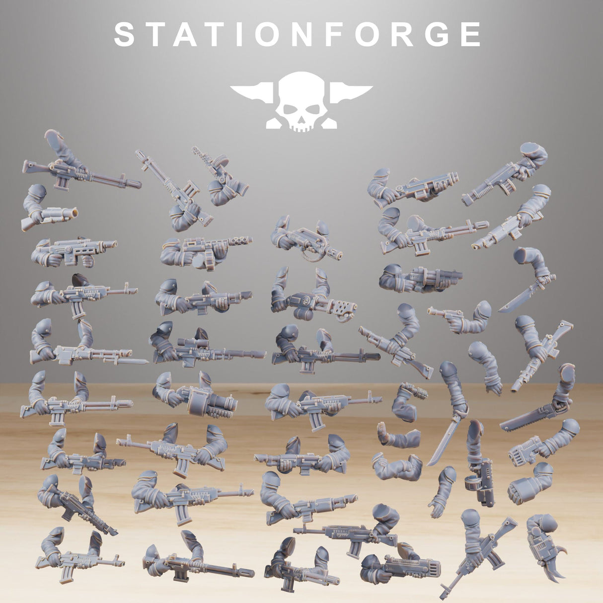 Tabletop Terrain Miniature GrimGuard Builder Kit