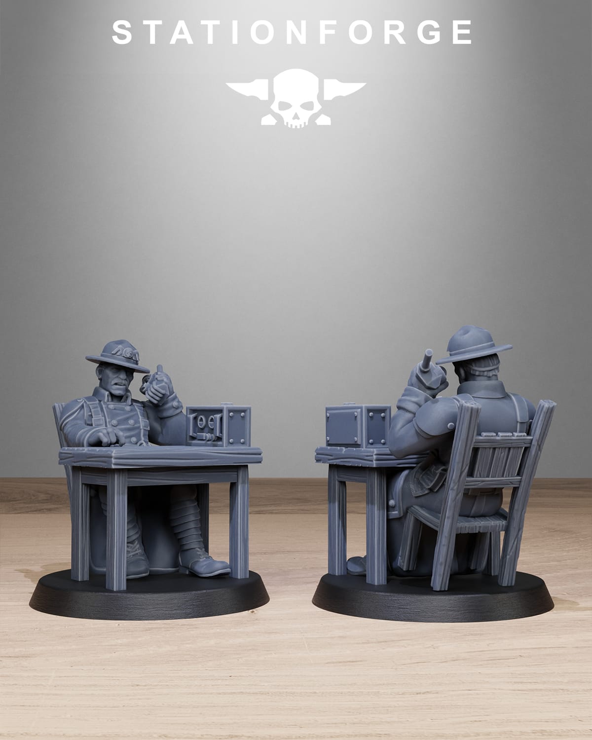 Tabletop Terrain Miniature GrimGuard Chill Squad