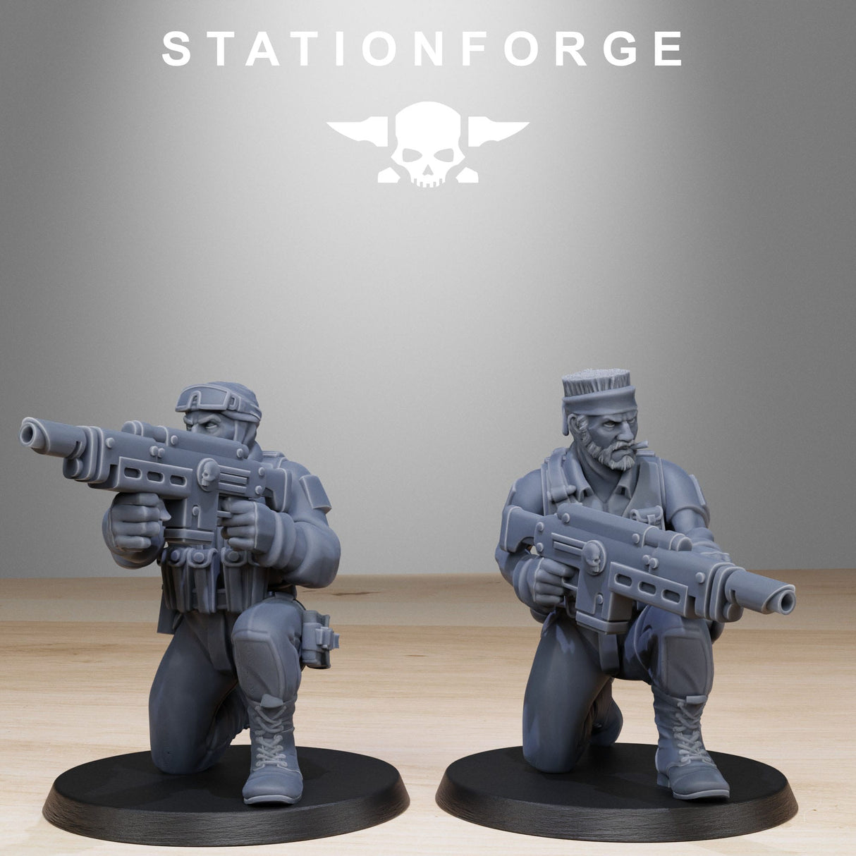 Tabletop Terrain Miniature GrimGuard Counter Terrorists