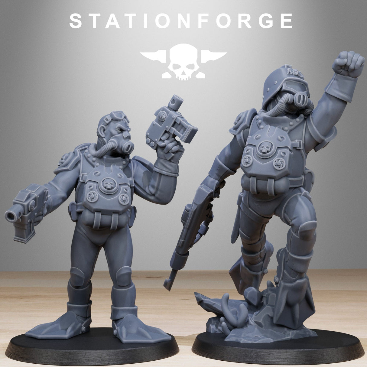 Tabletop Terrain Miniature GrimGuard Divers