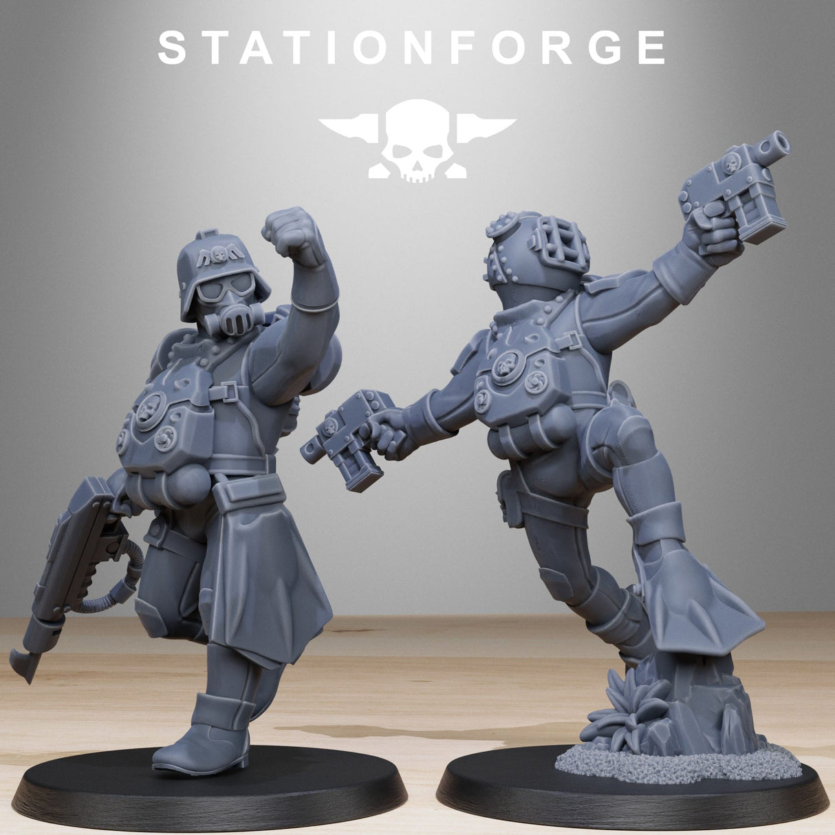 Tabletop Terrain Miniature GrimGuard Divers