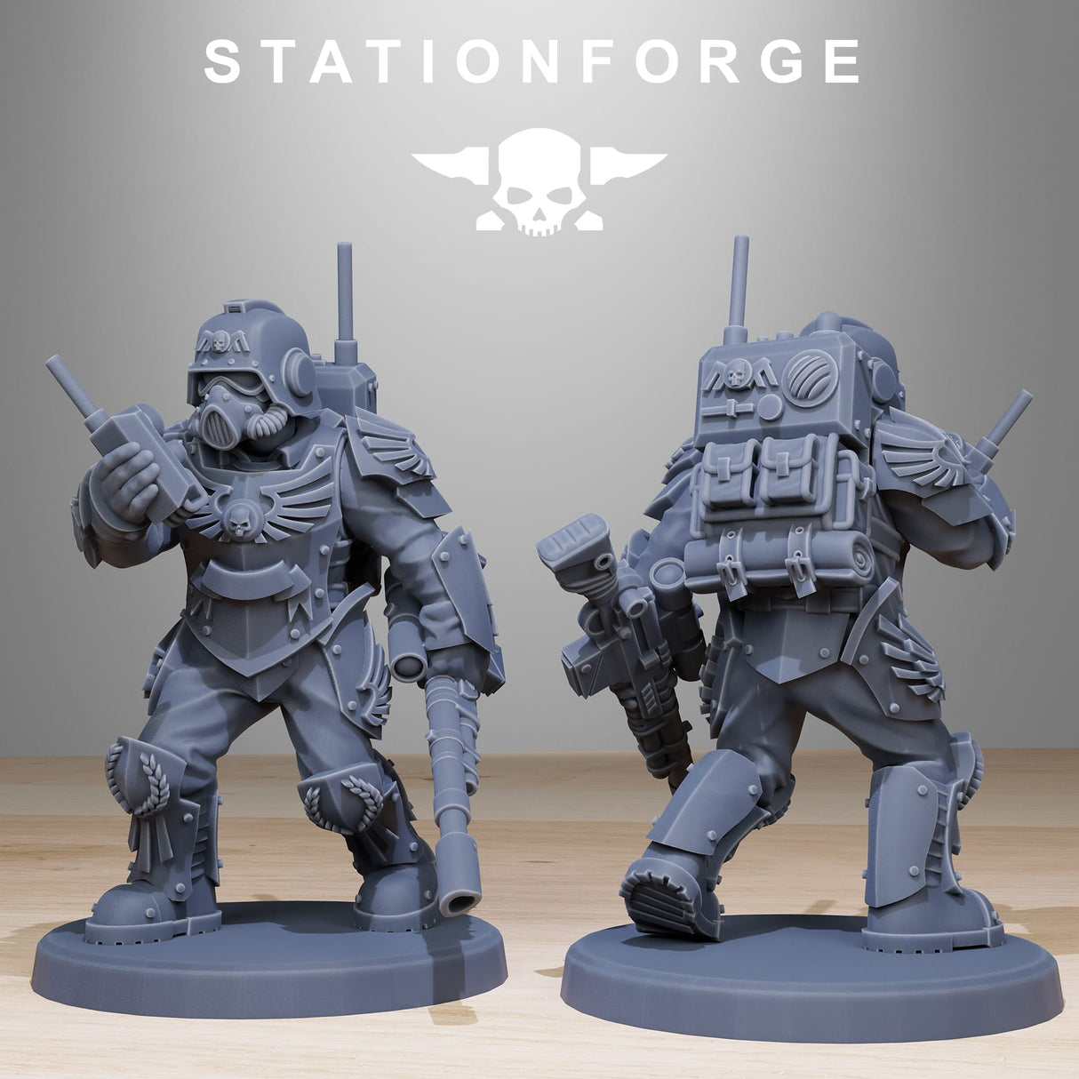 Tabletop Terrain Miniature GrimGuard Elites