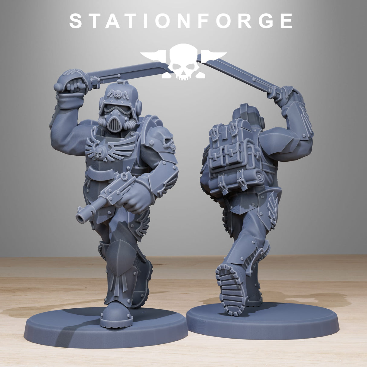 Tabletop Terrain Miniature GrimGuard Elites