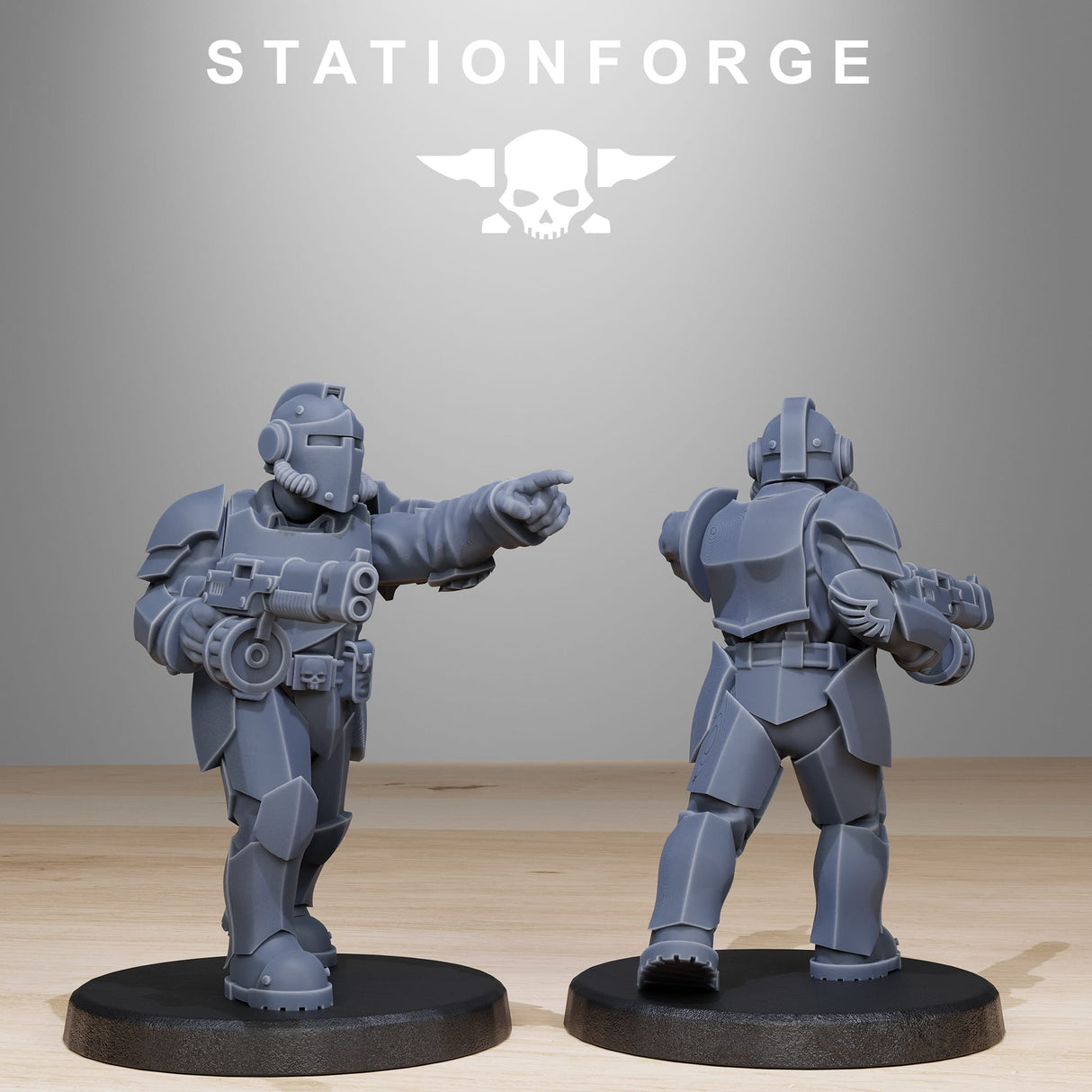Tabletop Terrain Miniature GrimGuard Enforcers