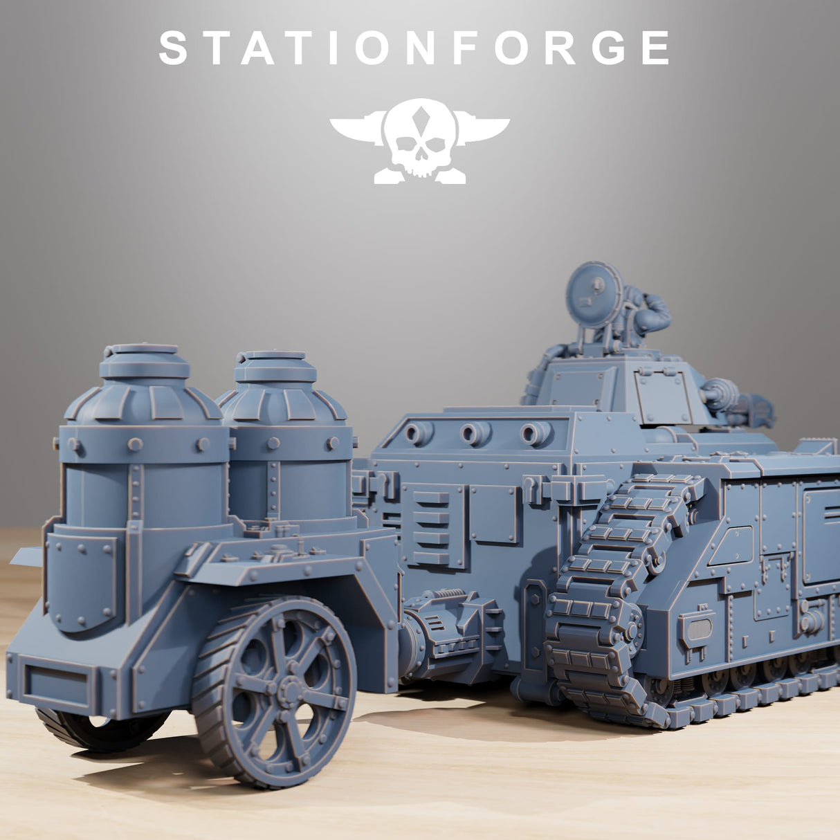 Tabletop Terrain Miniature GrimGuard Flame Tank