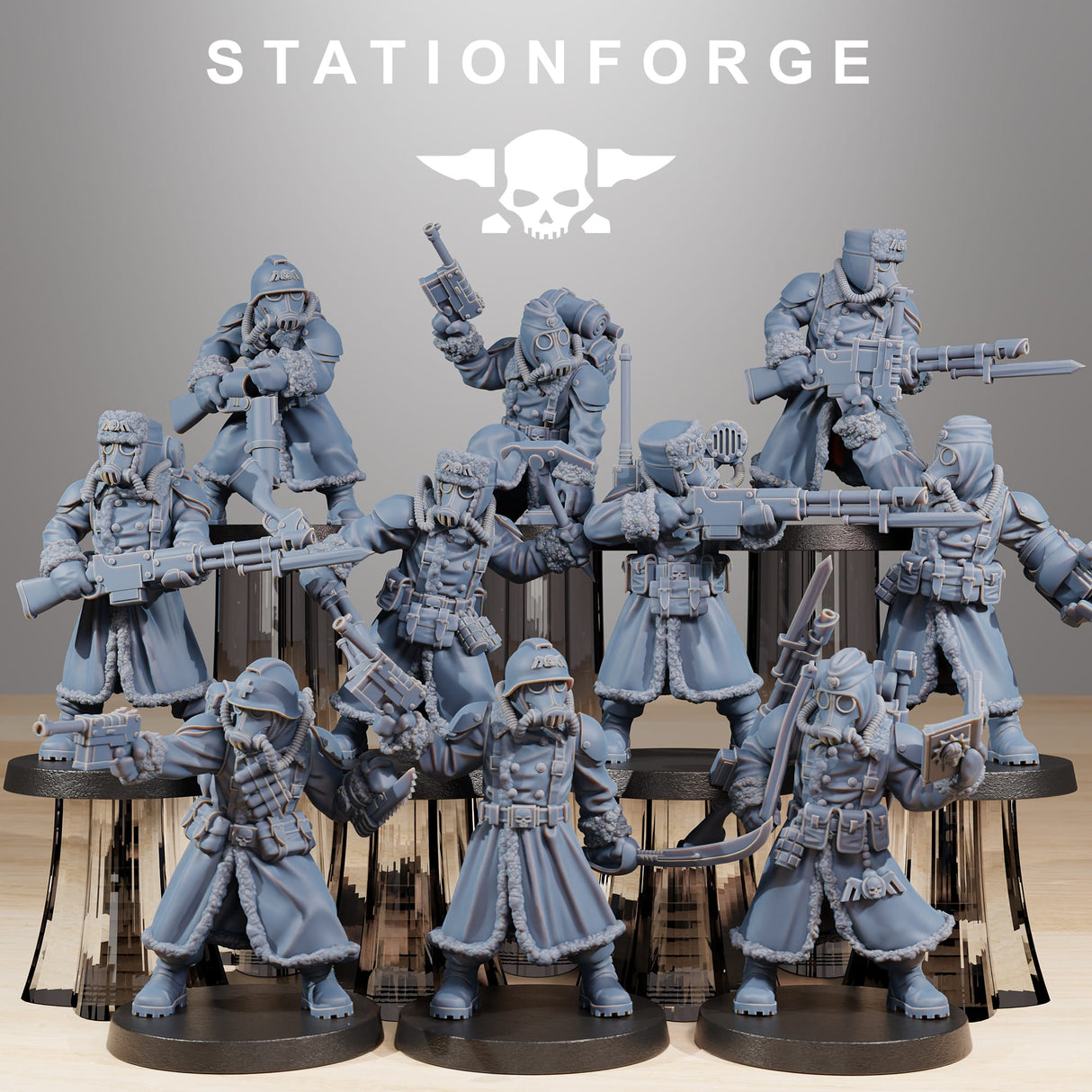 Tabletop Terrain Miniature GrimGuard Frostwatch