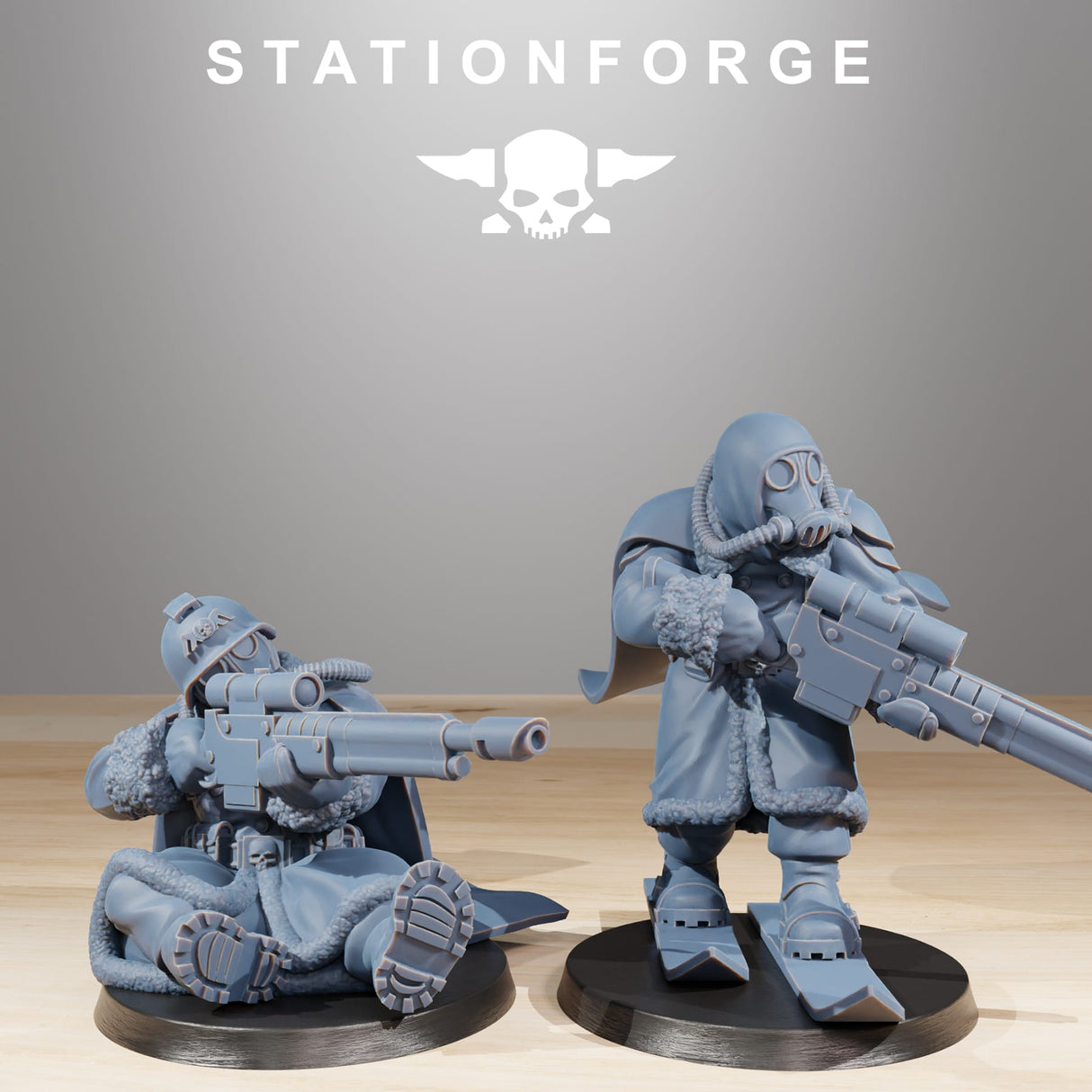 Tabletop Terrain Miniature GrimGuard Frostwatch Marksmen