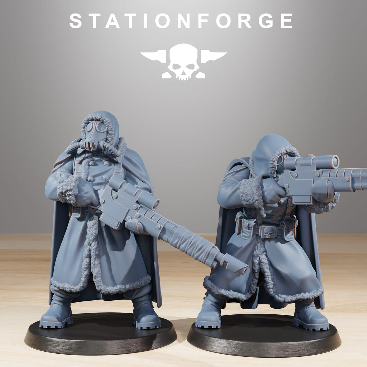 Tabletop Terrain Miniature GrimGuard Frostwatch Marksmen