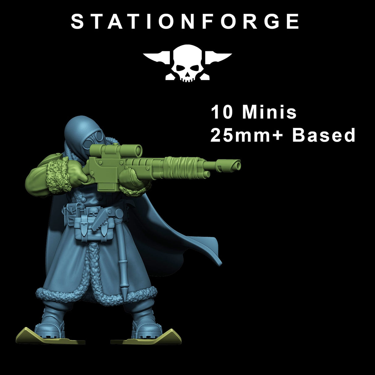 Tabletop Terrain Miniature GrimGuard Frostwatch Marksmen