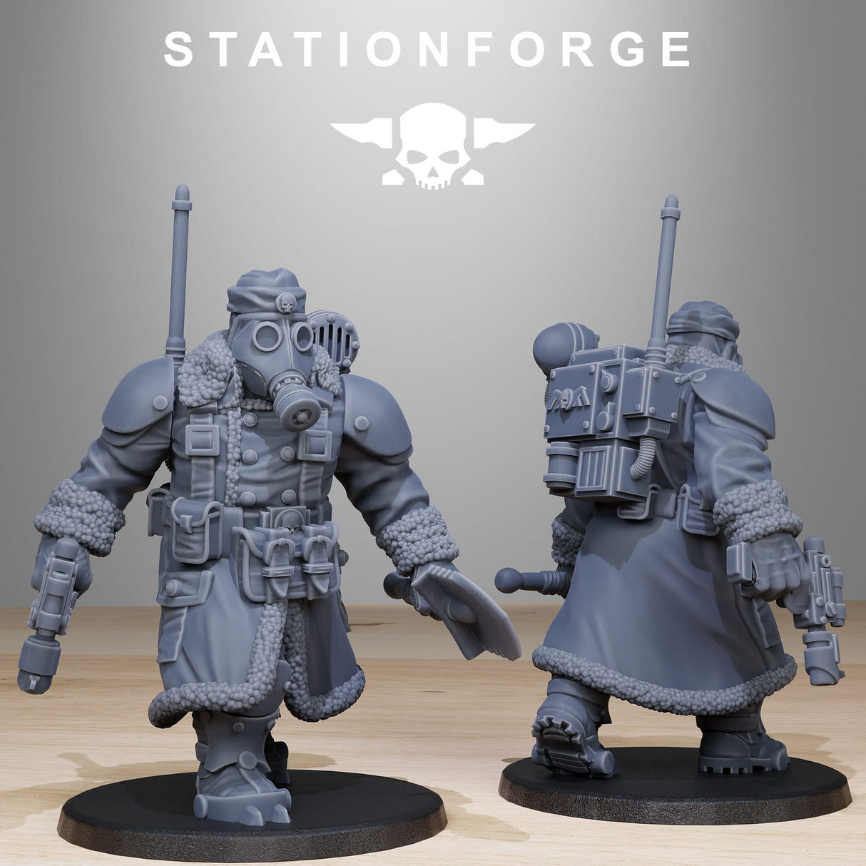 Tabletop Terrain Miniature GrimGuard Frostwatch Mutants