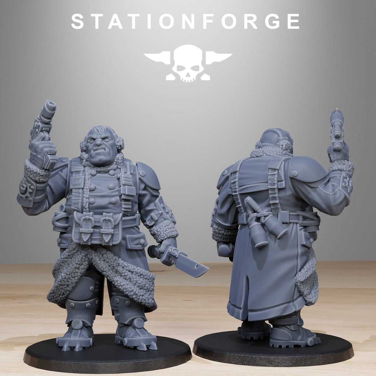 Tabletop Terrain Miniature GrimGuard Frostwatch Mutants